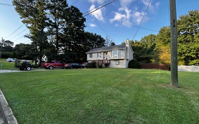 Photo of Michael G.'s yard after getting lawn care in Salem, OR