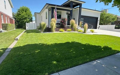 Photo of Gary R.'s yard after getting lawn care in Bluffdale, UT