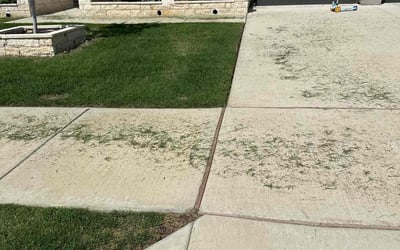 Photo of Tamara R.'s yard after getting lawn care in Quinlan, TX