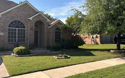 Photo of Stacy J.'s yard after getting lawn care in Coppell, TX