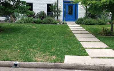 Photo of Wilma W.'s yard after getting lawn care in Collinsville, IL