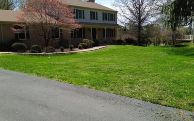 Photo of Christina C.'s yard after getting lawn care in Meridian, ID