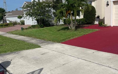 Photo of Adrianne C.'s yard after getting lawn care in Howard Beach, NY
