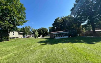 Photo of James B.'s yard after getting lawn care in Charlotte, NC