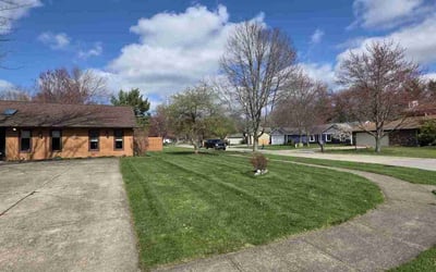 Photo of Heather J.'s yard after getting lawn care in Strongsville, OH