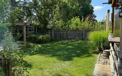 Photo of Amanda H.'s yard after getting lawn care in Fishers, IN