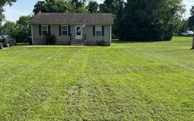 Photo of Carter C.'s yard after getting lawn care in London, KY