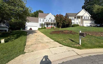 Photo of Quieleshyan W.'s yard after getting lawn care in Florissant, MO