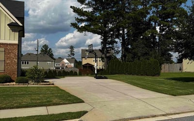Photo of Lizbeth P.'s yard after getting lawn care in Austell, GA