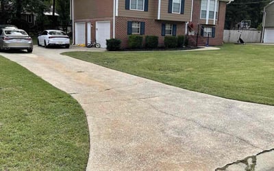 Photo of Michael H.'s yard after getting lawn care in Trussville, AL
