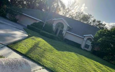 Photo of Tonda P.'s yard after getting lawn care in Odessa, FL