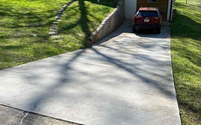 Photo of Tosha A.'s yard after getting lawn care in Fairborn, OH