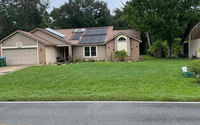 Photo of Don M.'s yard after getting lawn care in Deltona, FL