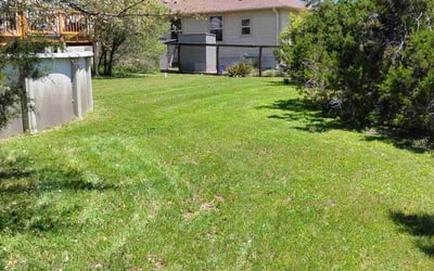 Photo of Sandra H.'s yard after getting lawn care in Monaca, PA