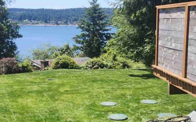 Photo of Jeff T.'s yard after getting lawn care in Gig Harbor, WA