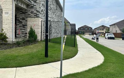 Photo of Marquita D.'s yard after getting lawn care in Redwood City, CA