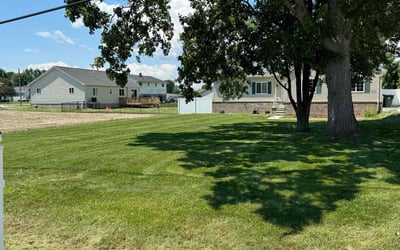 Photo of Jacob B.'s yard after getting lawn care in Chesterfield, MI