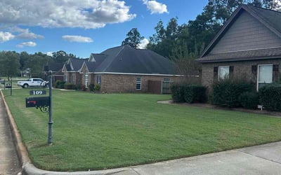 Photo of Monte B.'s yard after getting lawn care in Wetumpka, AL