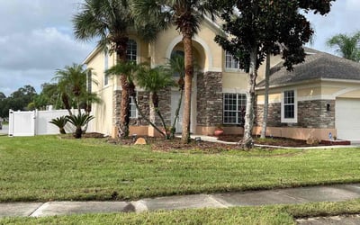 Photo of Santresa W.'s yard after getting lawn care in Springdale, AR