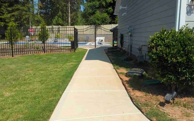 Photo of Cindy W.'s yard after getting lawn care in Great Falls, SC