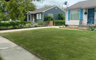 Photo of Karen R.'s yard after getting lawn care in Huntley, IL