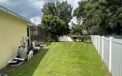 Photo of Olin M.'s yard after getting lawn care in Pebble Creek, FL