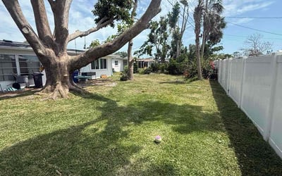 Photo of Joanne S.'s yard after getting lawn care in Venice, FL