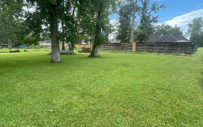 Photo of Geri Perkins W.'s yard after getting lawn care in Gonzales, LA