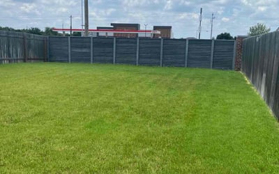 Photo of Dean H.'s yard after getting lawn care in Elgin, TX