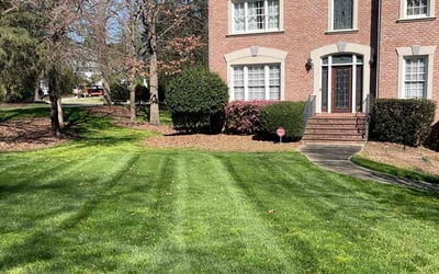 Photo of Trina P.'s yard after getting lawn care in Greensburg, PA