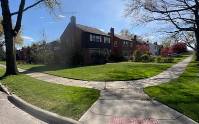 Photo of Sophia M.'s yard after getting lawn care in Lagrange, OH
