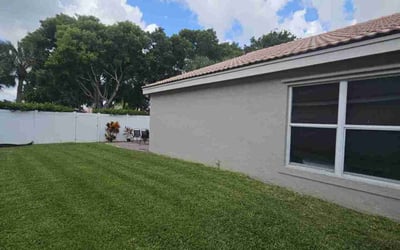 Photo of Joseph B.'s yard after getting lawn care in Boynton Beach, FL