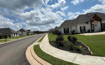 Photo of Ramzi A.'s yard after getting lawn care in Brandon, MS
