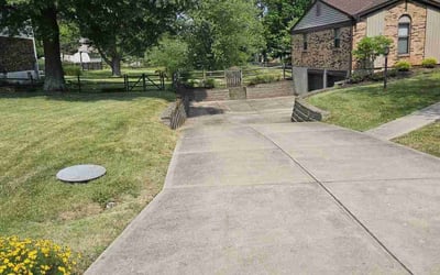 Photo of Juanita A.'s yard after getting lawn care in Loveland, OH