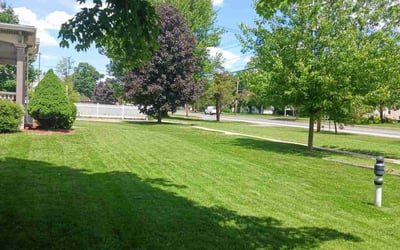 Photo of Leon S.'s yard after getting lawn care in Southbridge, MA