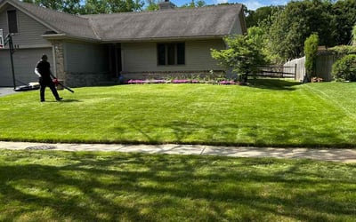 Photo of Jeremiah B.'s yard after getting lawn care in Toledo, OH