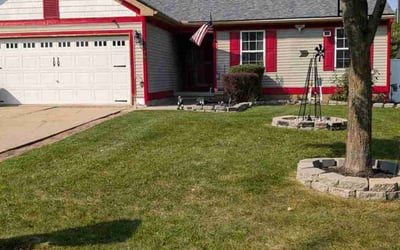 Photo of Sandra A.'s yard after getting lawn care in Burton, MI