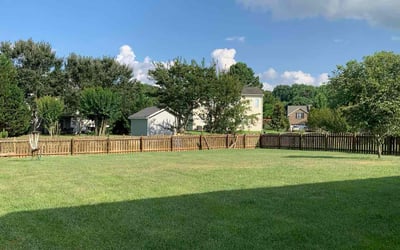 Photo of Sloan P.'s yard after getting lawn care in Black Mountain, NC