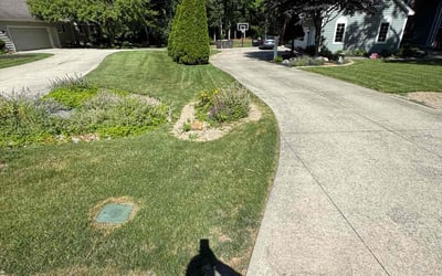 Photo of Brad S.'s yard after getting lawn care in Rochester, MN