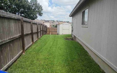 Photo of Tristan P.'s yard after getting lawn care in Hendersonville, NC