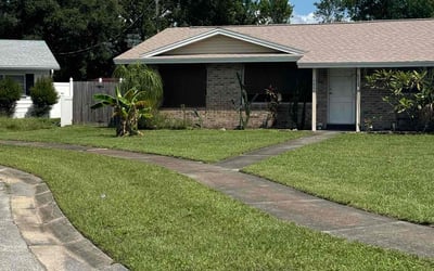 Photo of Martha C.'s yard after getting lawn care in Titusville, FL