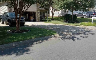 Photo of Mary E.'s yard after getting lawn care in Fort Mill, SC