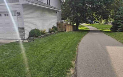 Photo of Hoon K.'s yard after getting lawn care in North Branch, MN