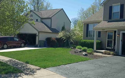 Photo of Ben M.'s yard after getting lawn care in Lewis Center, OH
