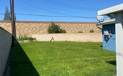 Photo of Dayana N.'s yard after getting lawn care in Orange, CA