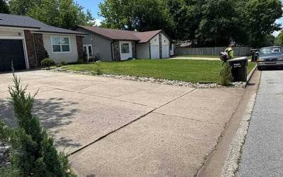 Photo of J'Ne J.'s yard after getting lawn care in Reading, PA