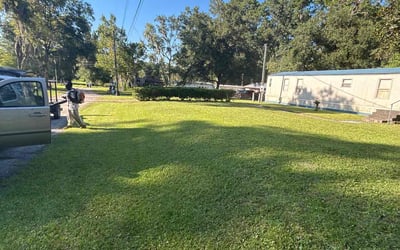 Photo of Marcia J.'s yard after getting lawn care in Granger, IN