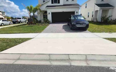 Photo of Devin C.'s yard after getting lawn care in Maitland, FL