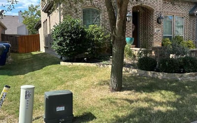 Photo of Ashley S.'s yard after getting lawn care in McKinney, TX