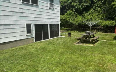 Photo of Athena B.'s yard after getting lawn care in Glastonbury, CT